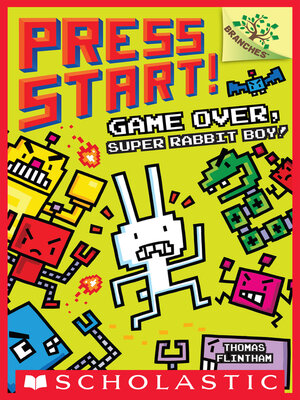 cover image of Game Over, Super Rabbit Boy!
